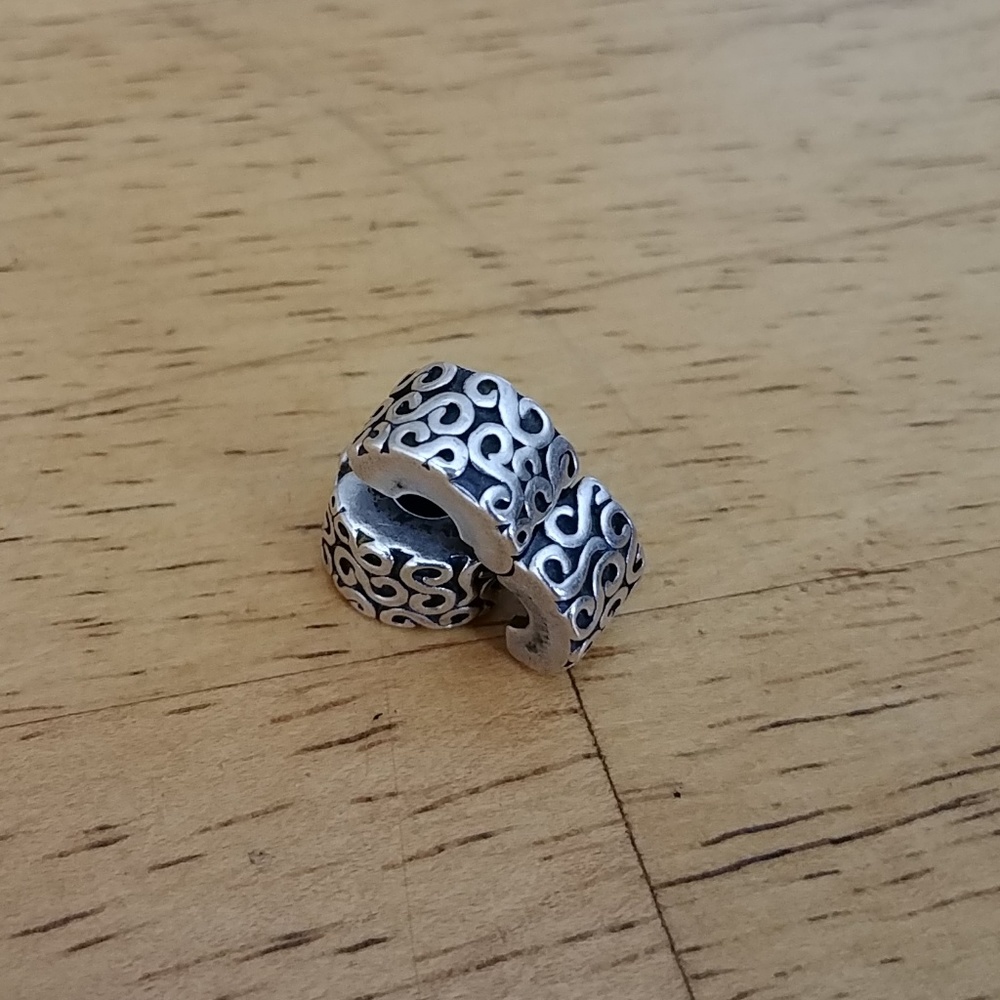 Pandora Swirl Bracelet Clips